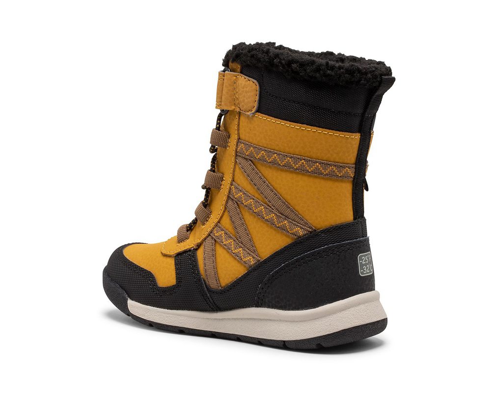 Merrell Støvler Børn - Snow Crush 2.0 Waterproof Jr. - Brune/Sort - XCJ158320